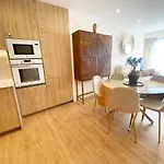 Miramar Luxurious Apartment, 3 Double For 6 Guests, Free Parking, Terrace, New * 圣塞瓦斯蒂安