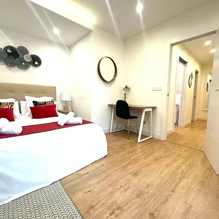 Appartement Miramar Luxurious Apartment, 3 Double For 6 Guests, Free Parking, Terrace, New San Sebastian