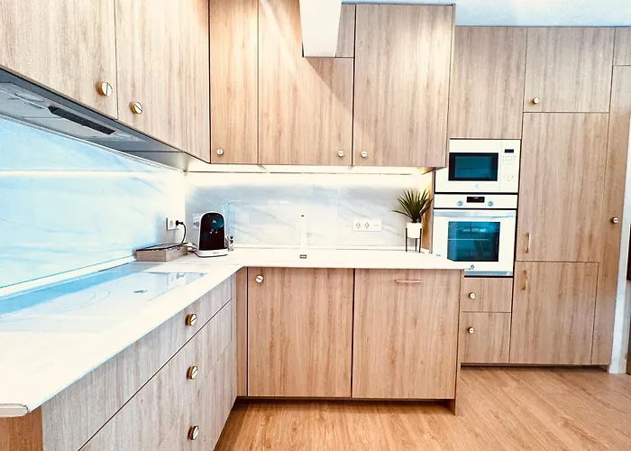 Miramar Luxurious Apartment, 3 Double For 6 Guests, Free Parking, Terrace, New 公寓 圣塞瓦斯蒂安